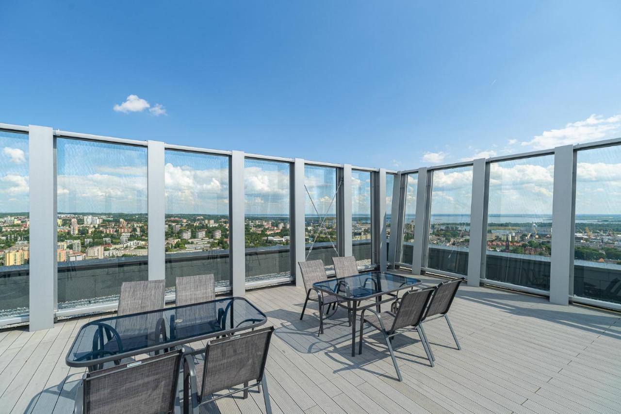 Comfy Apartments 4-5Th Floor Hanza Tower - Sauna & Pool Στσέτσιν Εξωτερικό φωτογραφία